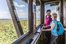 Weitblick am Böhmerwaldaussichtsturm im Oberpfälzer Wald