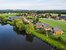 Panoramabild vom Ferienhof am Fluss Regen