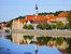 Stadt Landsberg am Lech mit Blick auf den Lech und Altstadt