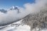 Blick vom Hof auf den Watzmann