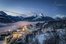 Ausblick auf Berchtesgaden im Winter